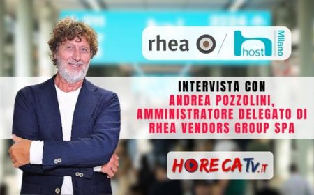 HorecaTv a Host 2023: Intervista con Andrea Pozzolini di RHEA Vendors Group SpA