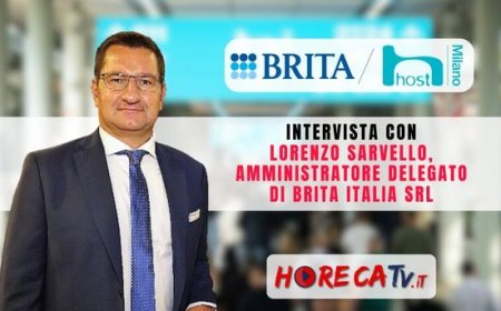 HorecaTv a Host 2023: Intervista con Lorenzo Sarvello di Brita Italia Srl