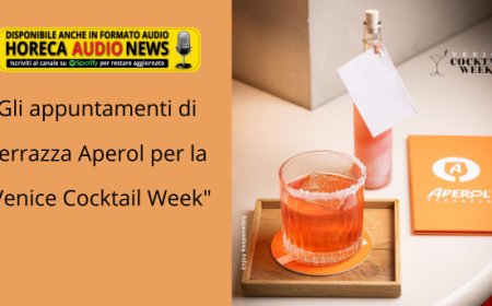 Gli appuntamenti di Terrazza Aperol per la "Venice Cocktail Week"