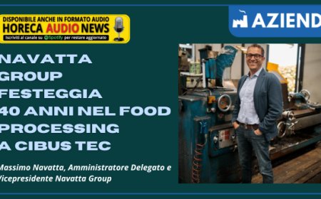 Navatta Group festeggia 40 anni nel food processing a Cibus Tec