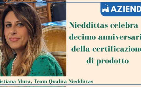Nieddittas celebra il decimo anniversario della certificazione di prodotto