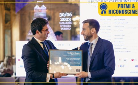“Best Practices Award 2023” del Consiglio D'Europa assegnato a Historic Cafes Route