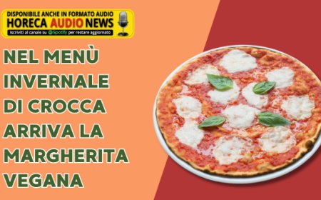 Nel menù invernale di Crocca arriva la Margherita Vegana