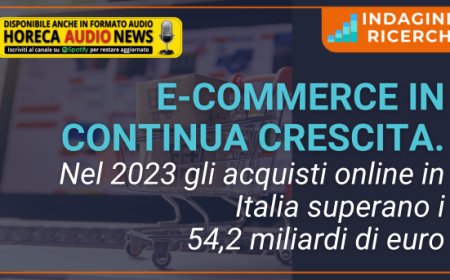 E-commerce in continua crescita. Nel 2023 gli acquisti online in Italia superano i 54,2 miliardi di euro