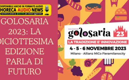 Golosaria 2023: la diciottesima edizione parla di futuro