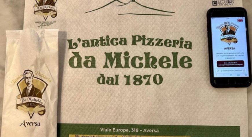 L’Antica Pizzeria Da Michele certifica la propria pizza con la tecnologia blockchain