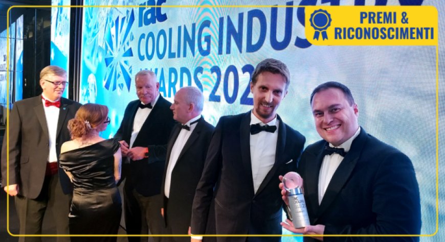 Epta ed Energy Recovery vincono il Refrigeration Innovation of the Year ai RAC Cooling Industry Awards 2023