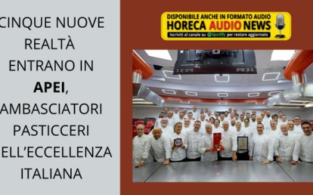 Cinque nuove realtà entrano in APEI, Ambasciatori Pasticceri dell’Eccellenza Italiana