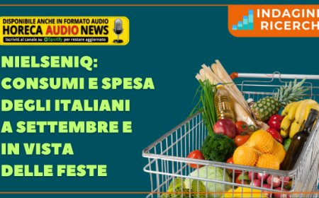 NielsenIQ: consumi e spesa degli italiani a settembre e in vista delle feste