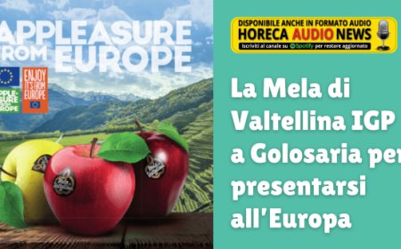 La Mela di Valtellina IGP a Golosaria per presentarsi all’Europa