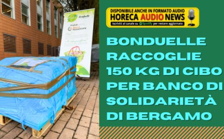 Bonduelle raccoglie 150 kg di cibo per Banco di Solidarietà di Bergamo
