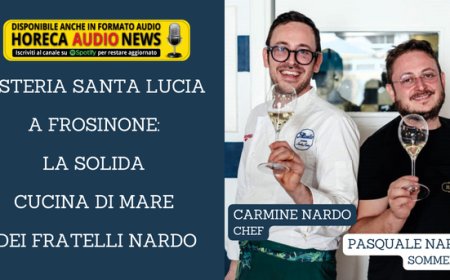 Osteria Santa Lucia a Frosinone: la solida cucina di mare dei fratelli Nardo