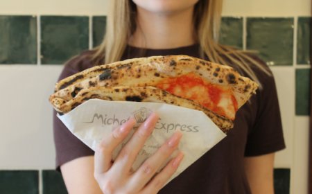 Michele Express arriva a Franciacorta Village con la pizza "a portafoglio"