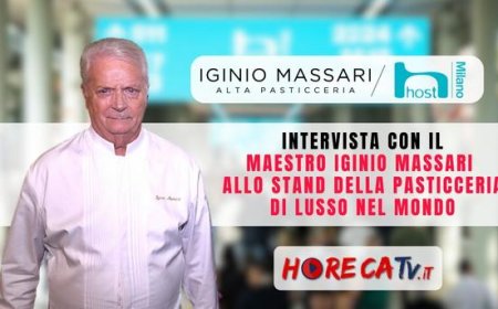 HorecaTv a Host 2023: Intervista con il Maestro Pasticciere Iginio Massari allo stand Pasticceria di Lusso nel Mondo