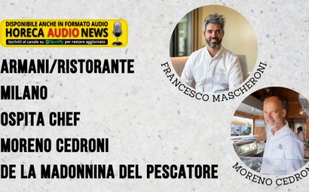 Armani/Ristorante Milano ospita chef Moreno Cedroni de La Madonnina del Pescatore
