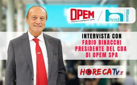 HorecaTv a Host 2023: Intervista con Fabio Binacchi di OPEM SpA