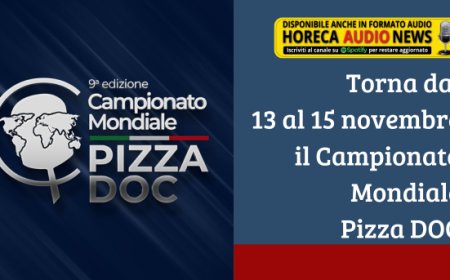 Torna dal 13 al 15 novembre il Campionato Mondiale Pizza DOC