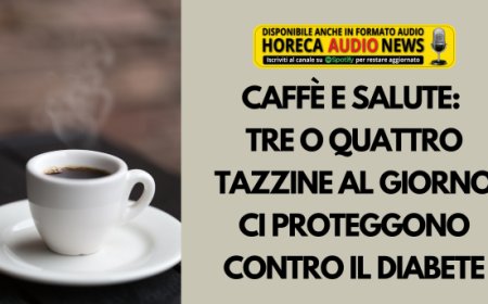 Caffè e salute: 3 o 4 tazzine al giorno ci proteggono contro il diabete