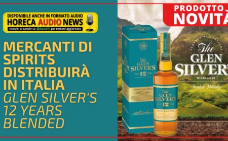 Mercanti di Spirits distribuirà in Italia Glen Silver's 12 years Blended