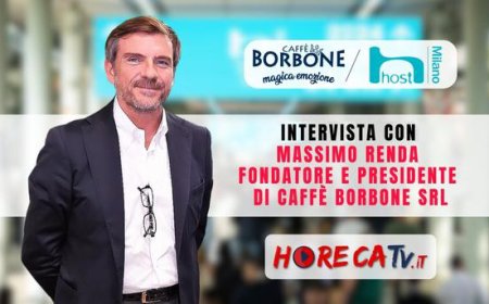 HorecaTv a Host 2023: Intervista con Massimo Renda di Caffè Borbone srl