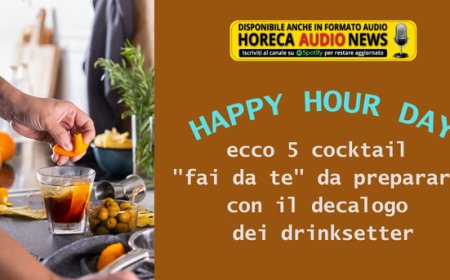Happy Hour Day: ecco 5 cocktail "fai da te" da preparare con il decalogo dei drinksetter