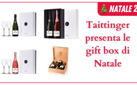 Taittinger presenta le gift box di Natale