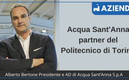 Acqua Sant'Anna partner del Politecnico di Torino