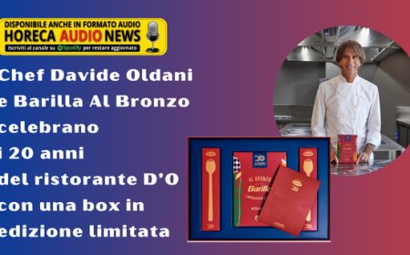 Chef Davide Oldani e Barilla Al Bronzo celebrano i 20 anni del ristorante D’O con una box in edizione limitata