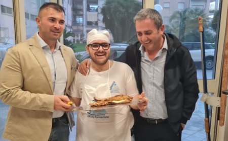 Chiusura del corso di pizzaiolo per persone con disabilità a l'Antica Pizzeria Da Michele Aversa