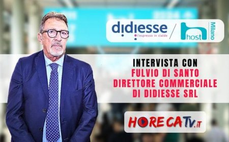 HorecaTv a Host 2023: Intervista con Fulvio Di Santo di Didiesse Srl