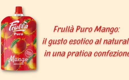 Frullà Puro Mango: il gusto esotico al naturale in una pratica confezione
