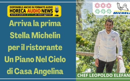 Arriva la prima Stella Michelin per il ristorante Un Piano Nel Cielo di Casa Angelina