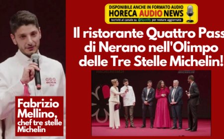 Il ristorante Quattro Passi di Nerano nell'Olimpo delle Tre Stelle Michelin!