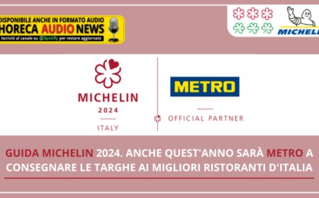Guida Michelin 2024. Anche quest'anno sarà METRO a consegnare le targhe ai migliori ristoranti d'Italia