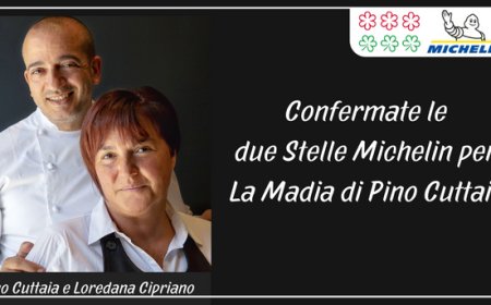 Confermate le due Stelle Michelin per La Madia di Pino Cuttaia 