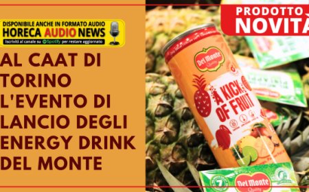 Al CAAT di Torino l'evento di lancio degli Energy Drink Del Monte