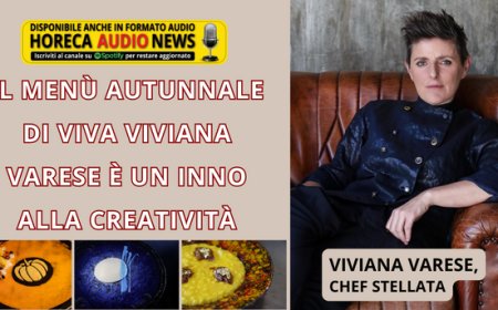 Il menù autunnale di VIVA Viviana Varese è un inno alla creatività