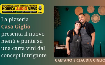 La pizzeria Casa Giglio presenta il nuovo menù e punta su una carta vini dal concept intrigante