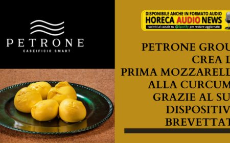 Petrone Group crea la prima mozzarella alla curcuma grazie al suo dispositivo brevettato