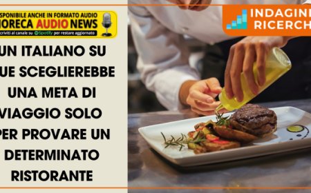 Un italiano su due sceglierebbe una meta di viaggio solo per provare un determinato ristorante