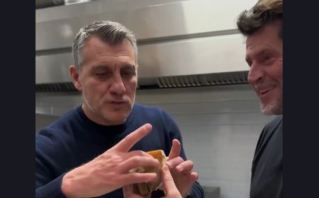 Bobo Vieri ispira Vittorio Gucci: nasce il panino “Polpo di tacco”
