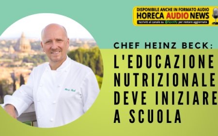 Chef Heinz Beck: l'educazione nutrizionale deve iniziare a scuola