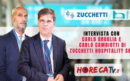 HorecaTv a Host 2023: Intervista con Carlo Broglia e Carlo Cambiotti di Zucchetti Hospitality