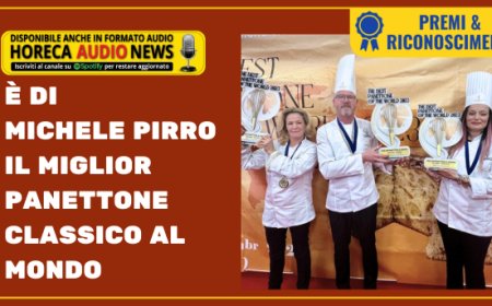 È di Michele Pirro il miglior panettone classico al mondo