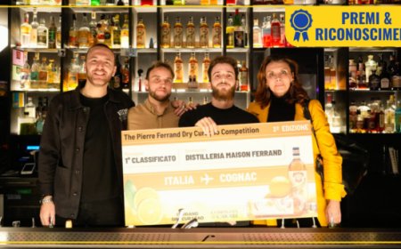 Francesco Giorgi vince la terza edizione di “Do it Dry! The Pierre Ferrand Dry Curaçao Competition”