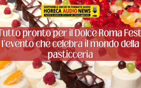 Tutto pronto per il Dolce Roma Fest, l'evento che celebra il mondo della pasticceria