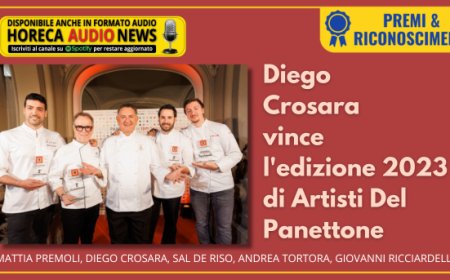 Diego Crosara vince l'edizione 2023 di Artisti Del Panettone