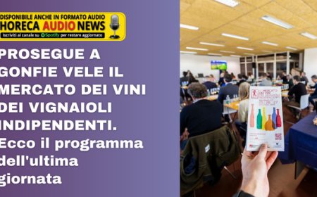 Prosegue a gonfie vele il Mercato dei Vini dei Vignaioli Indipendenti. Ecco il programma dell'ultima giornata
