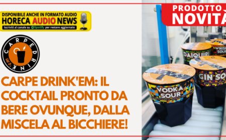 Carpe Drink'em: il cocktail pronto da bere ovunque, dalla miscela al bicchiere!