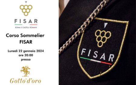 Gotto d’oro ospita il corso Fisar per diventare sommelier